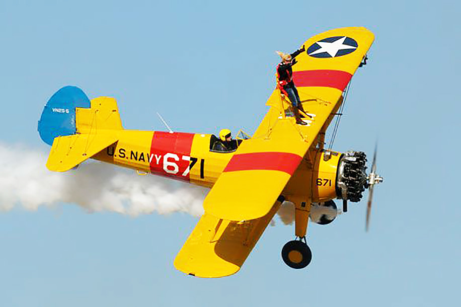 Tina Wing Walking!